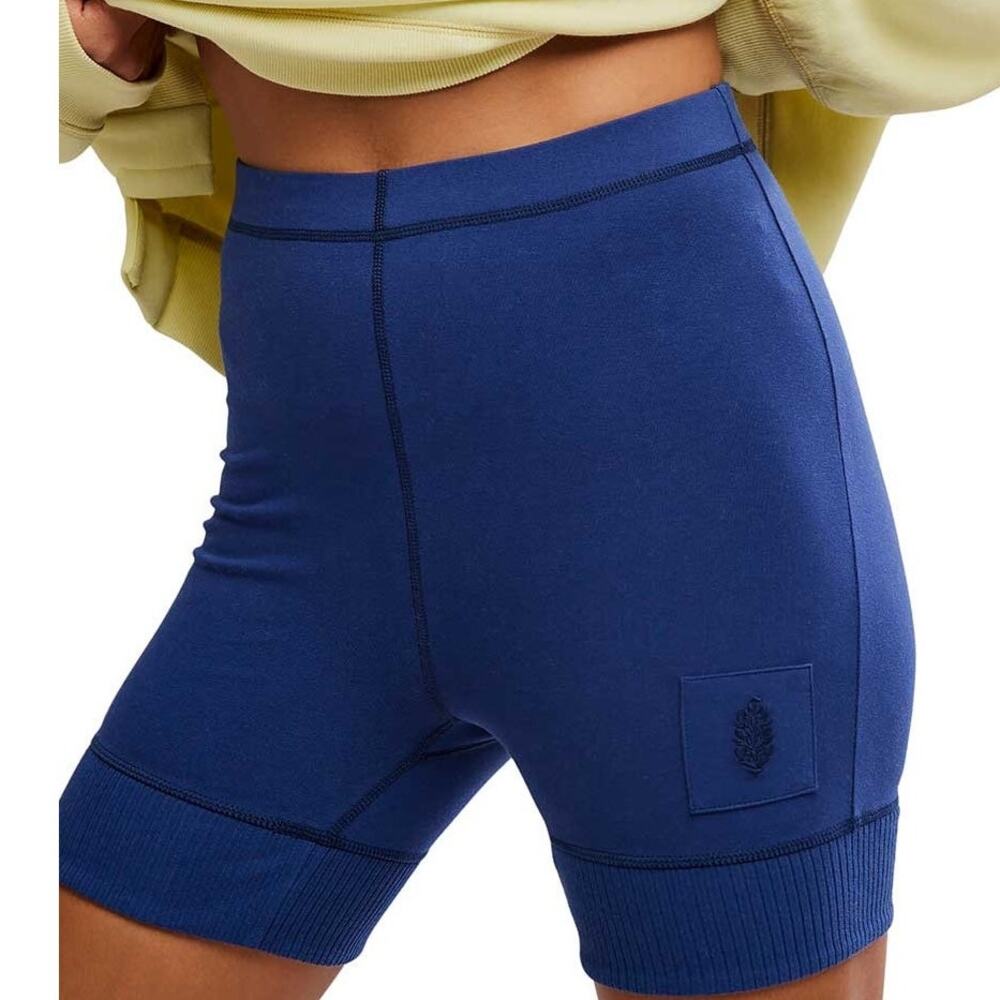 FP Movement Victory Bike Shorts Navy Size XS Free People High-Rise Biker